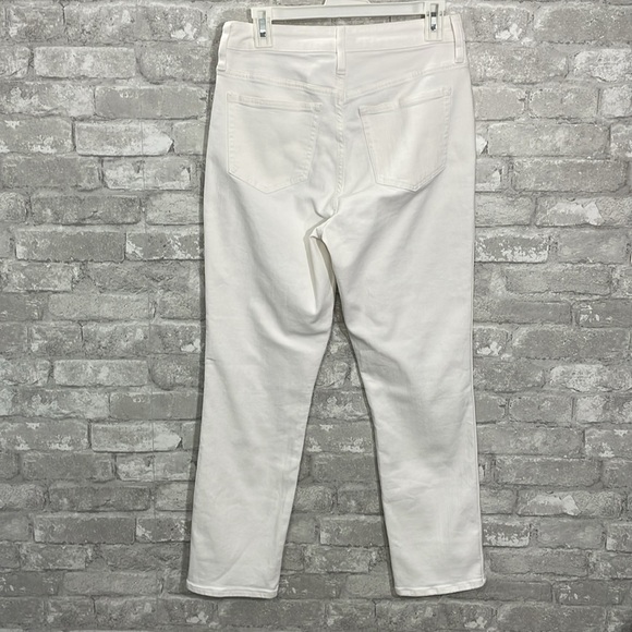 J.Crew White Curvy Vintage Slim Straight Jeans - Picture 4 of 11